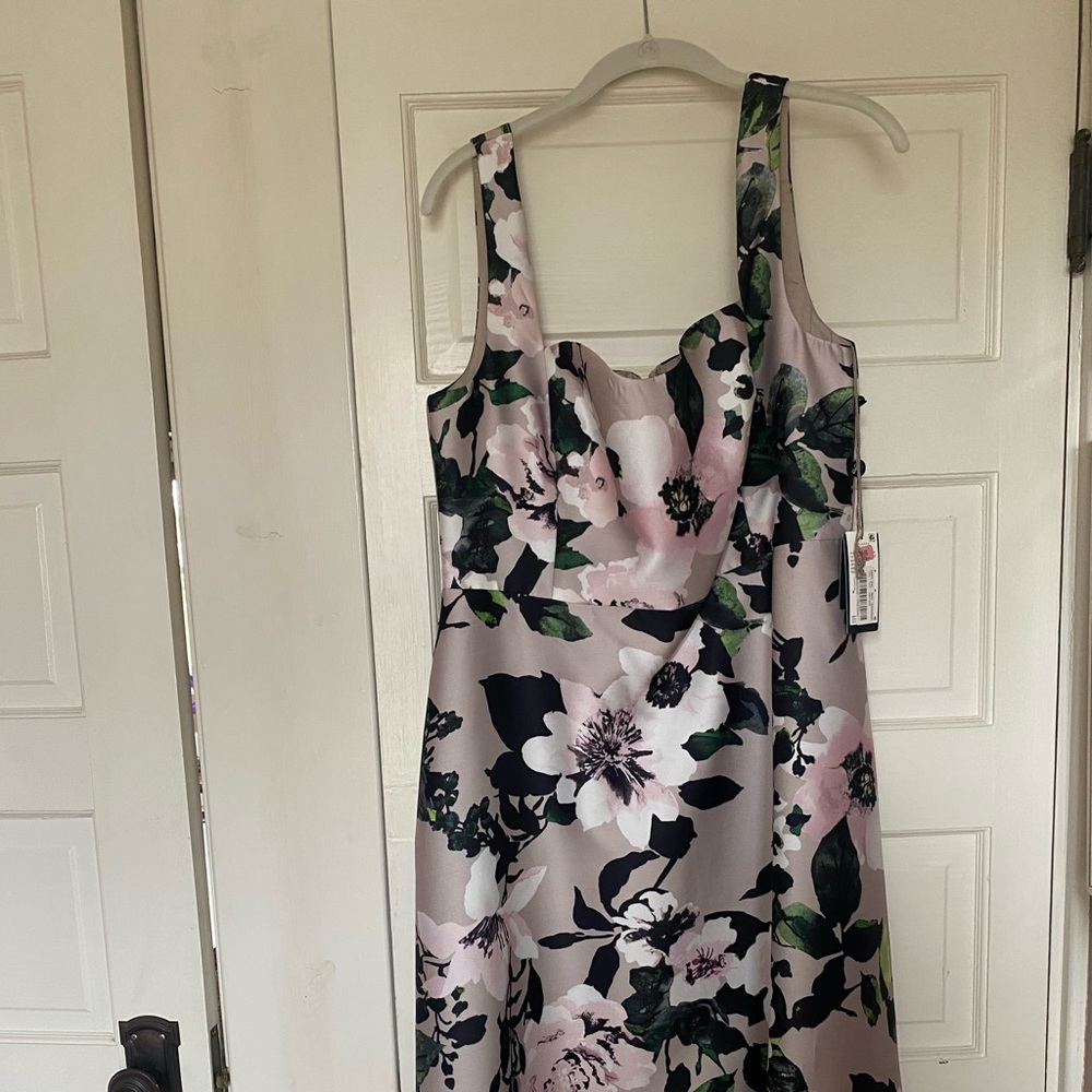 Floral Dress by Adrienna Papell